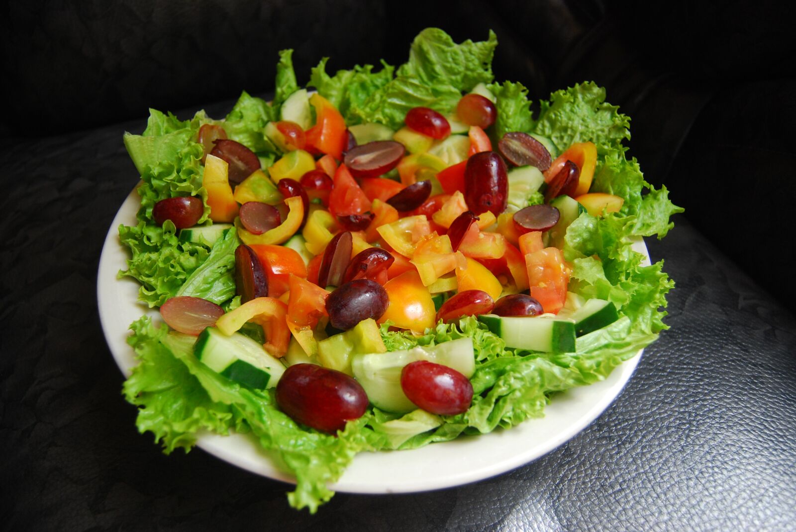 Nikon D40X sample photo. Salad, green, healthy photography