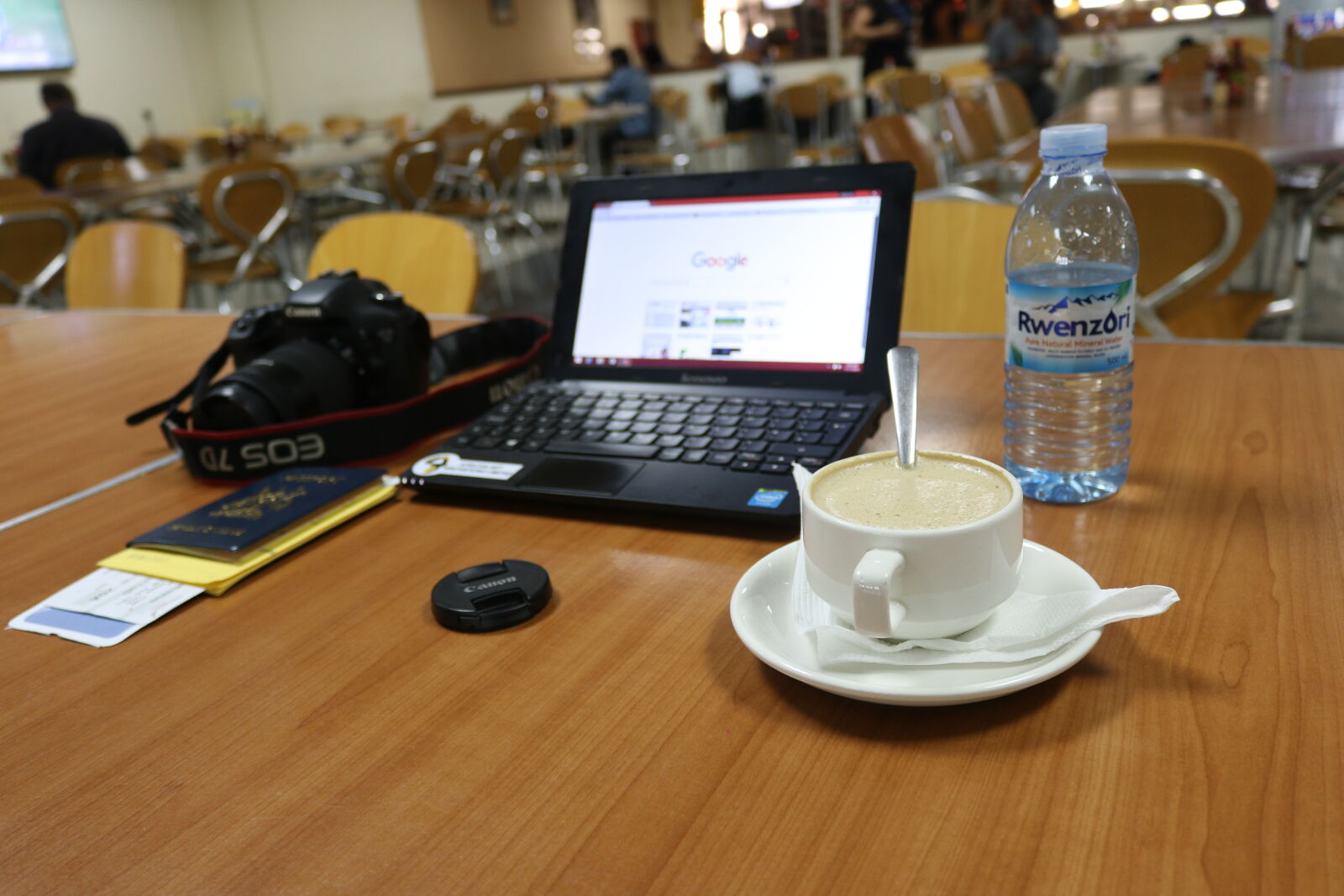 Canon EOS 750D (EOS Rebel T6i / EOS Kiss X8i) sample photo. Blogger, blogging, coffee, notebook photography