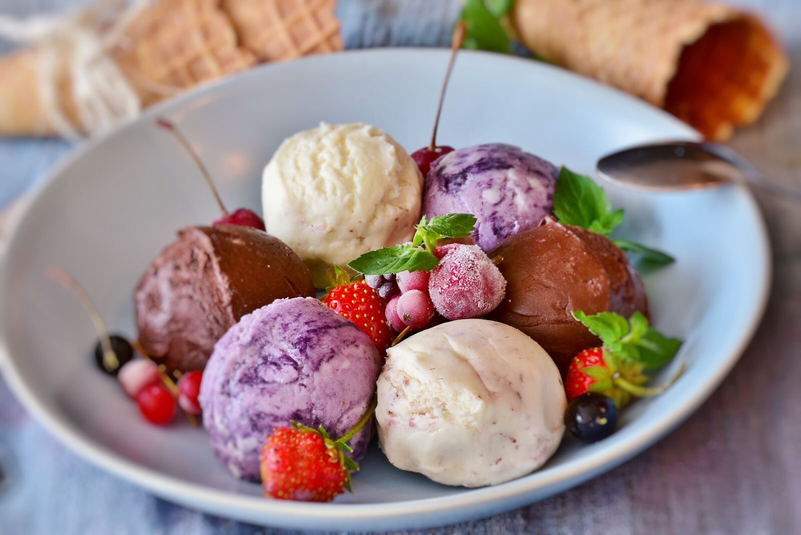 Nikon D7200 sample photo. Ice, ice cream, ice photography