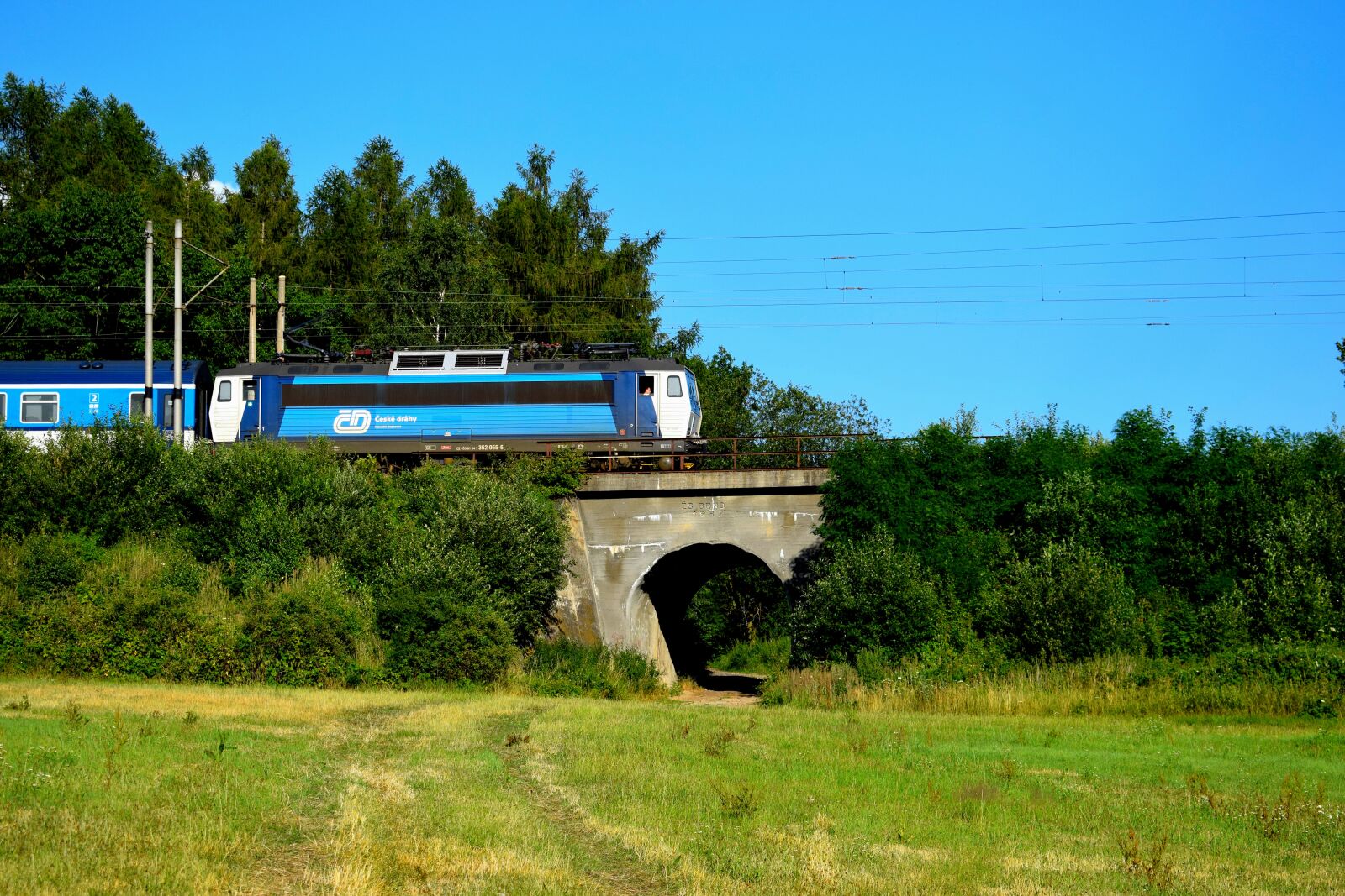 Nikon D3300 sample photo. Train photography
