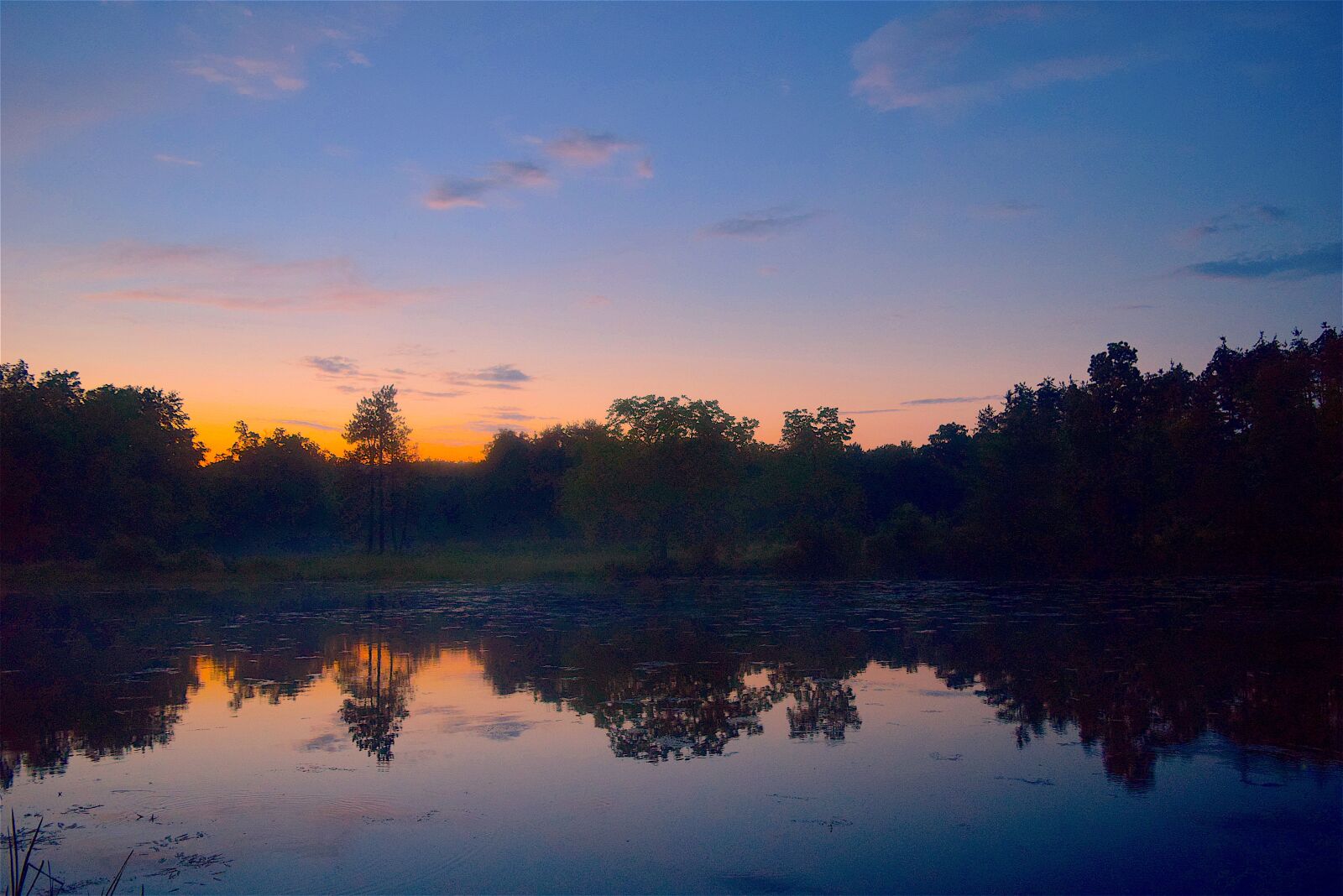 Nikon D3300 sample photo. Lake, sunset, silhouette photography