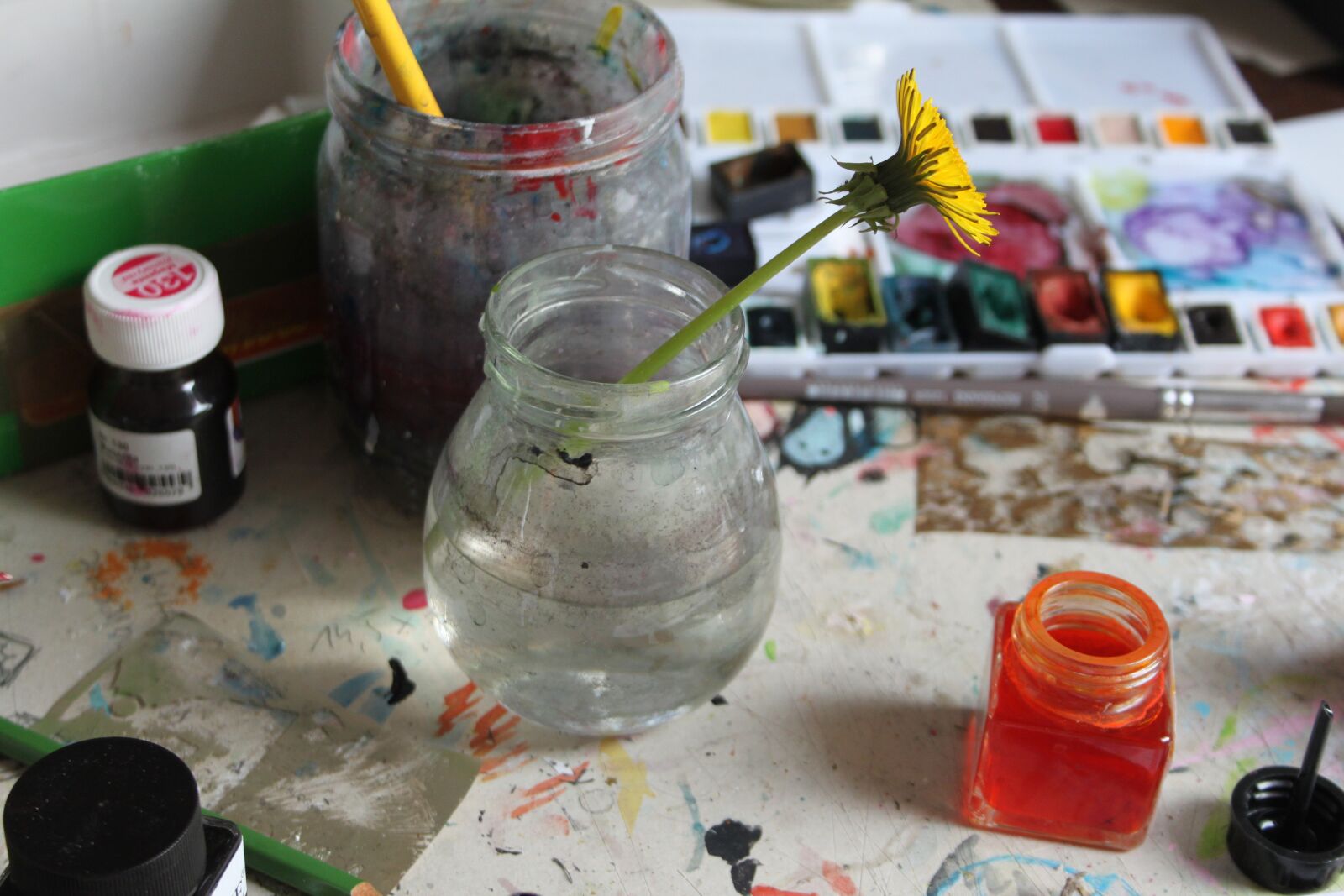 Canon EOS 500D (EOS Rebel T1i / EOS Kiss X3) sample photo. Water, painting, paint photography