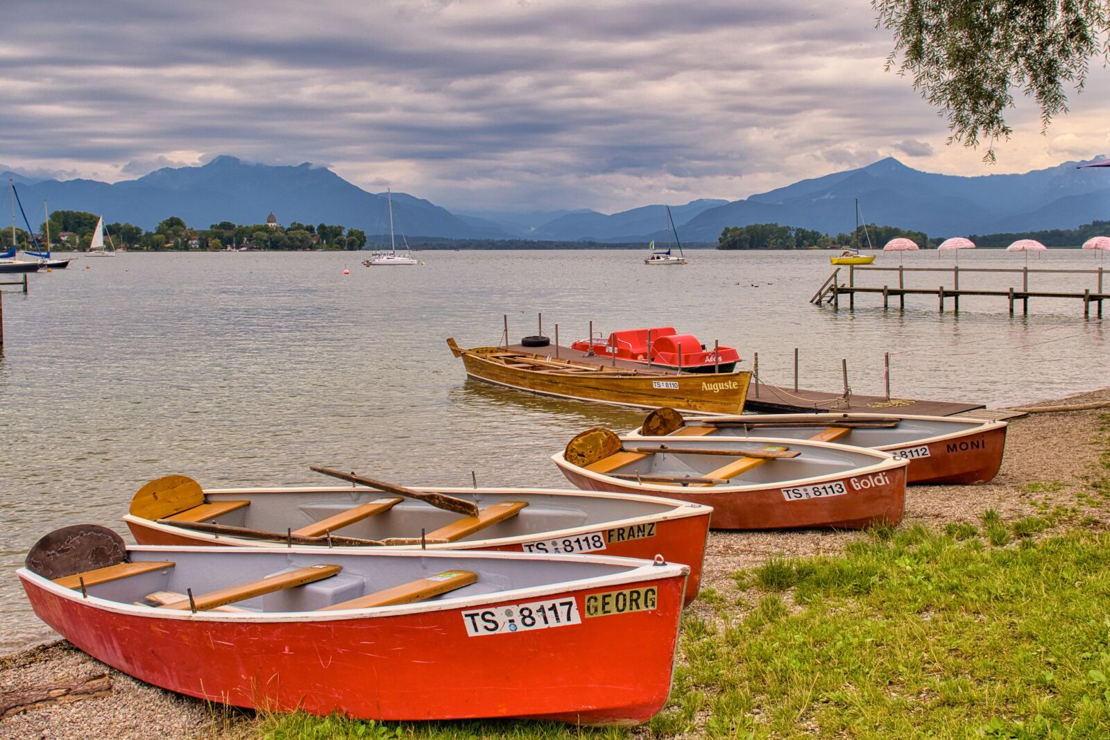 Nikon D7500 sample photo. Bank, boats, leisure photography
