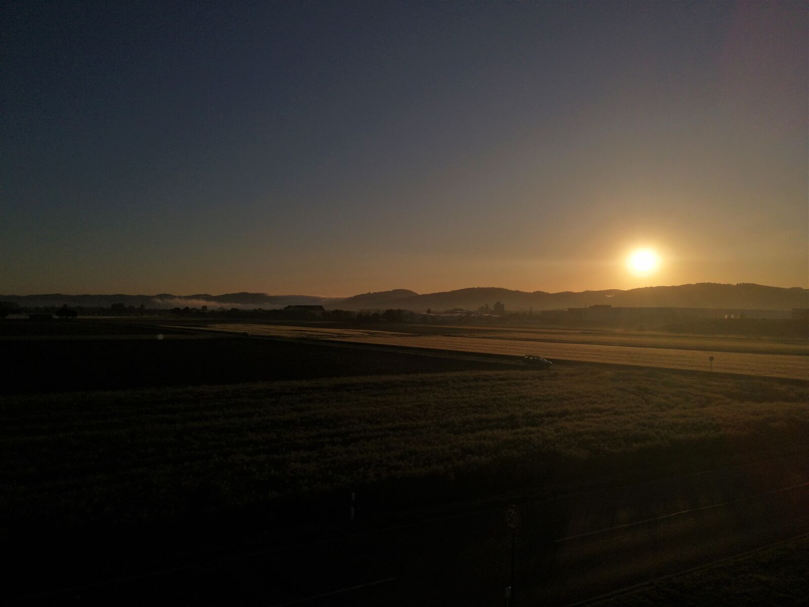 HUAWEI SNE-LX1 sample photo. Sonnenaufgang, landscape, morgenstimmung photography