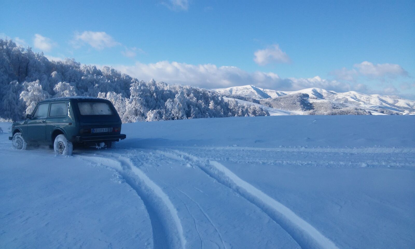 LG L80 SINGLE sample photo. Snow, winter, mountain photography
