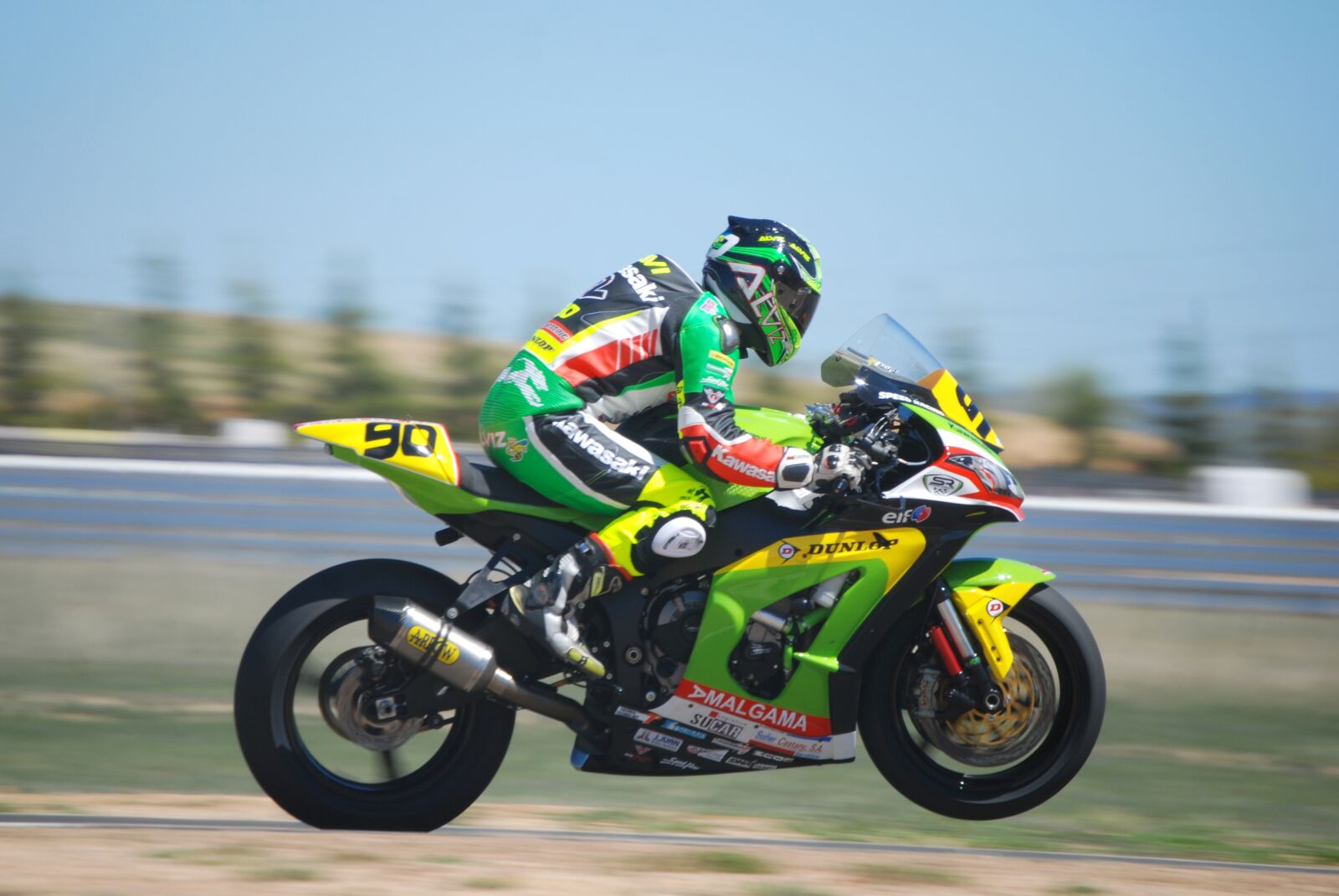 Nikon D40X sample photo. Motorcycling, circuit, career photography
