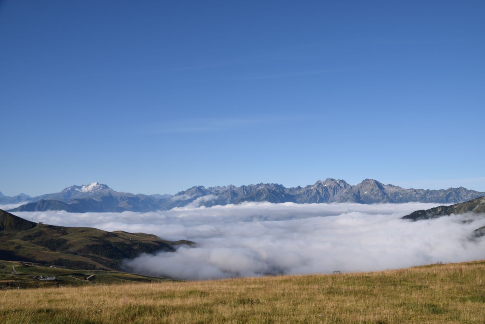 Nikon D5300 sample photo. Alps, mist, mountains photography