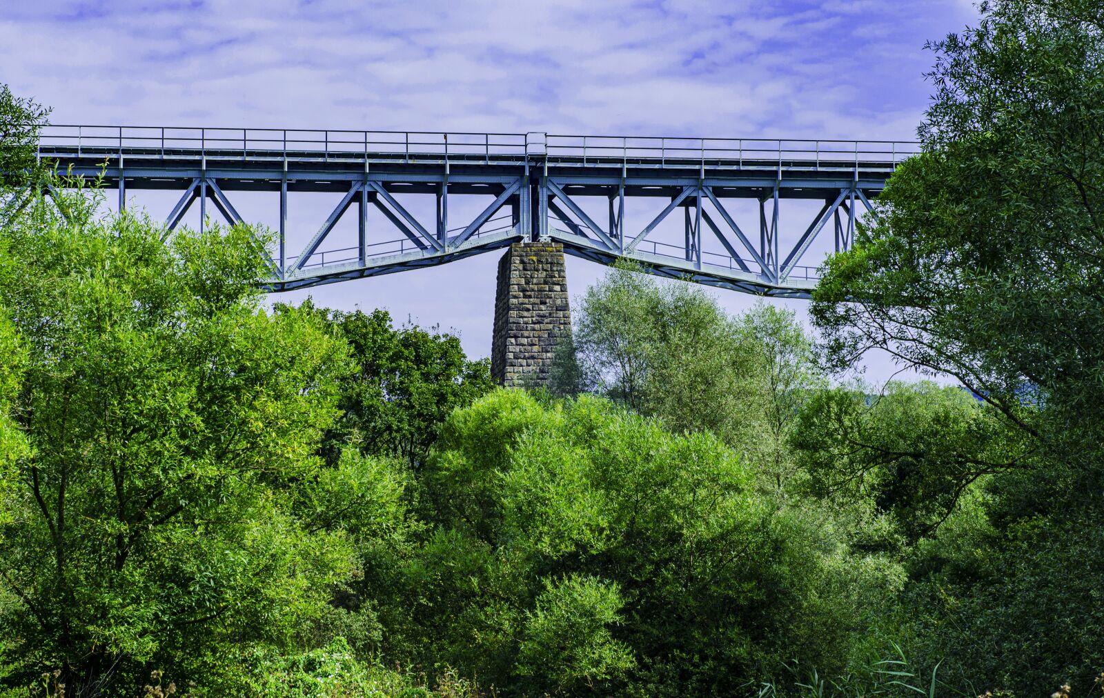 Nikon D7000 sample photo. The viaduct, bridge, railway photography