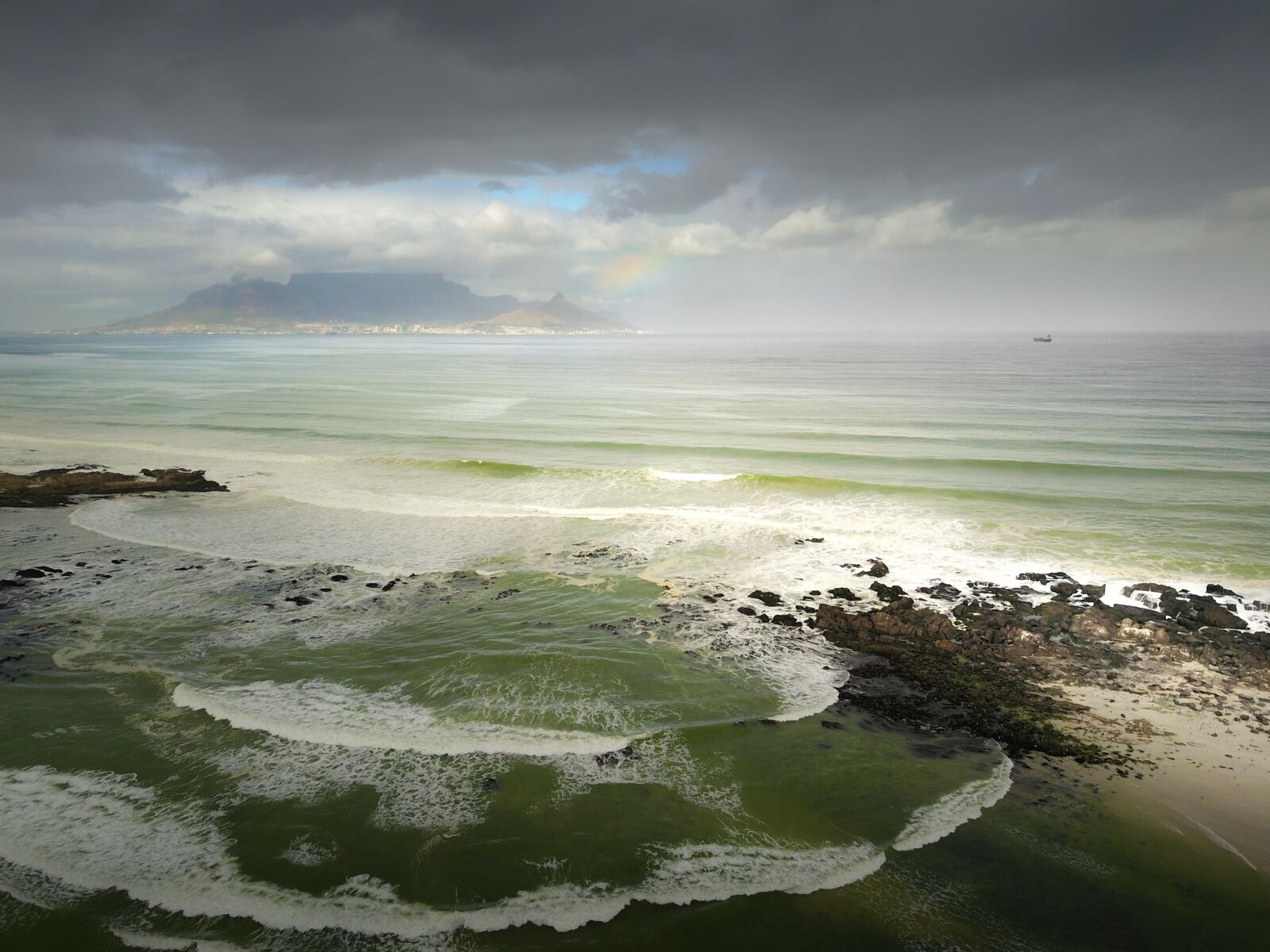 DJI FC220 sample photo. Mountain, tablemountain, southafrica photography