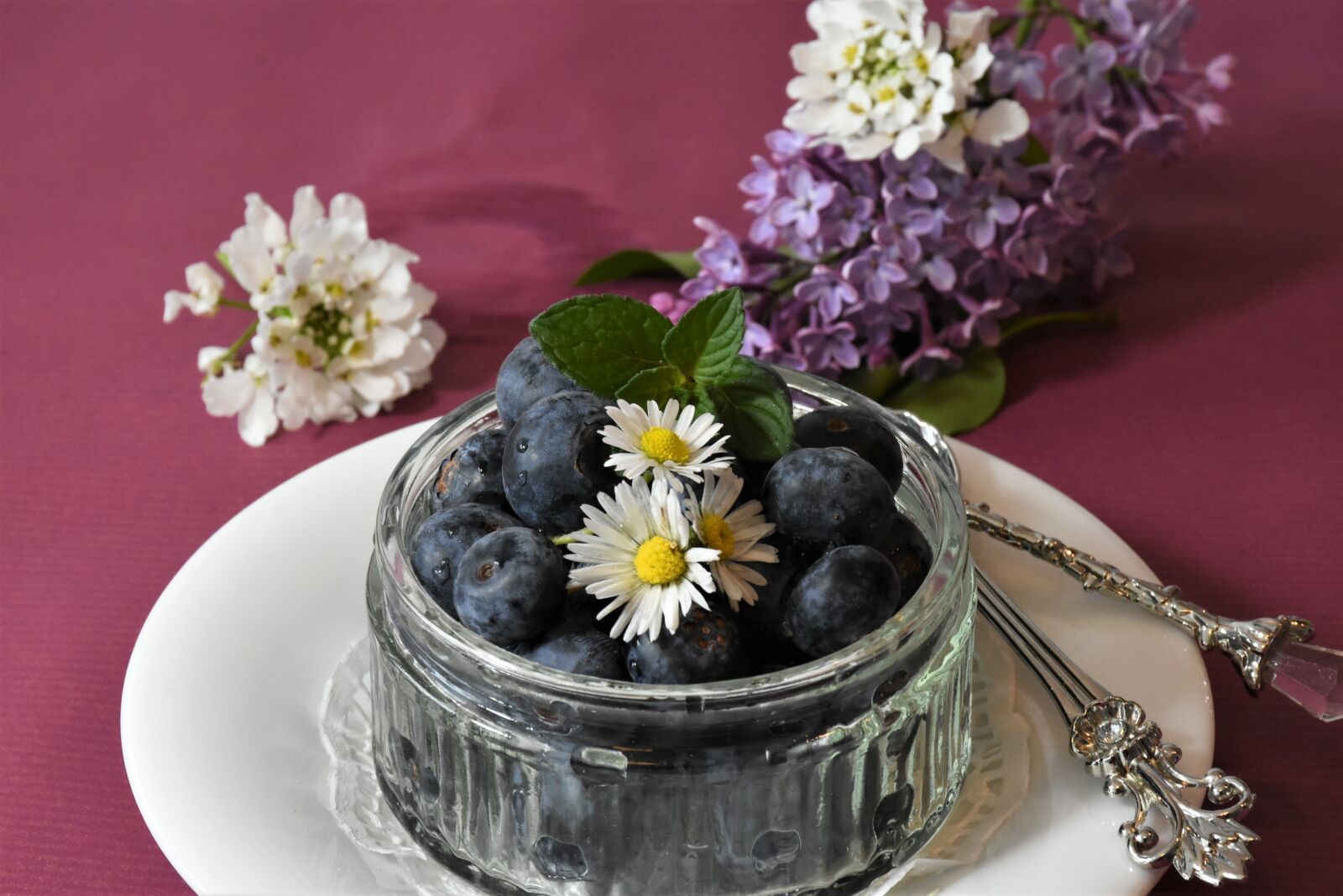 Nikon D7200 sample photo. Blueberries, berry fruit, food photography