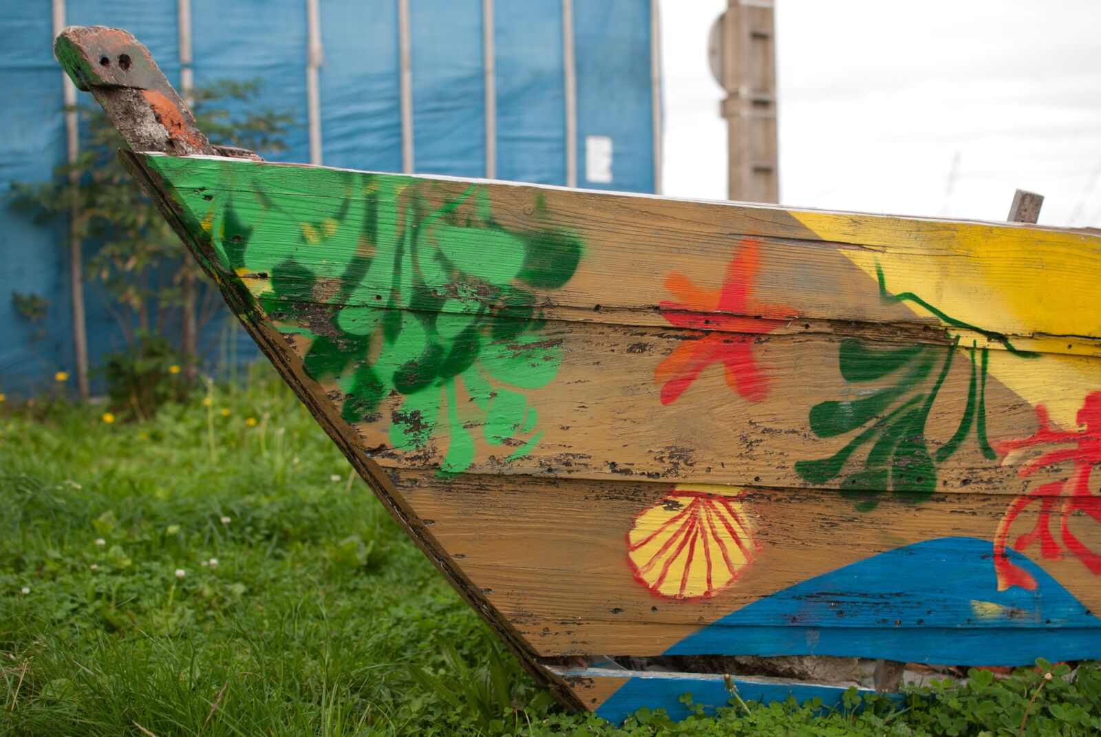 Nikon D80 sample photo. Boat, hippie, flowers photography