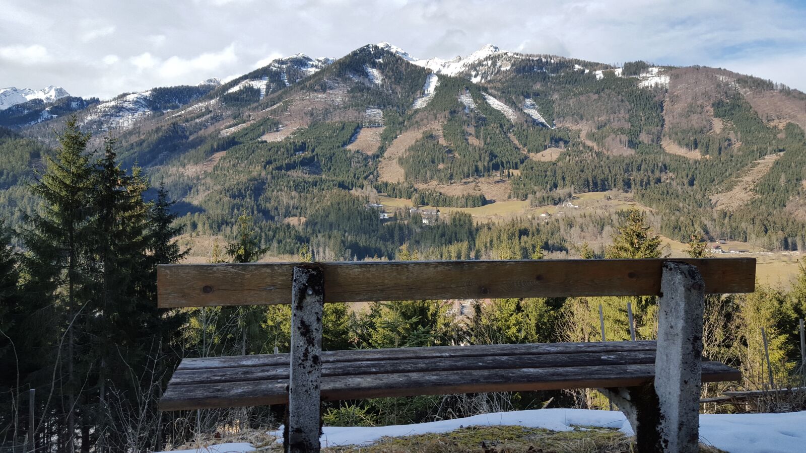 Samsung Galaxy S6 sample photo. Bench, views, nature photography