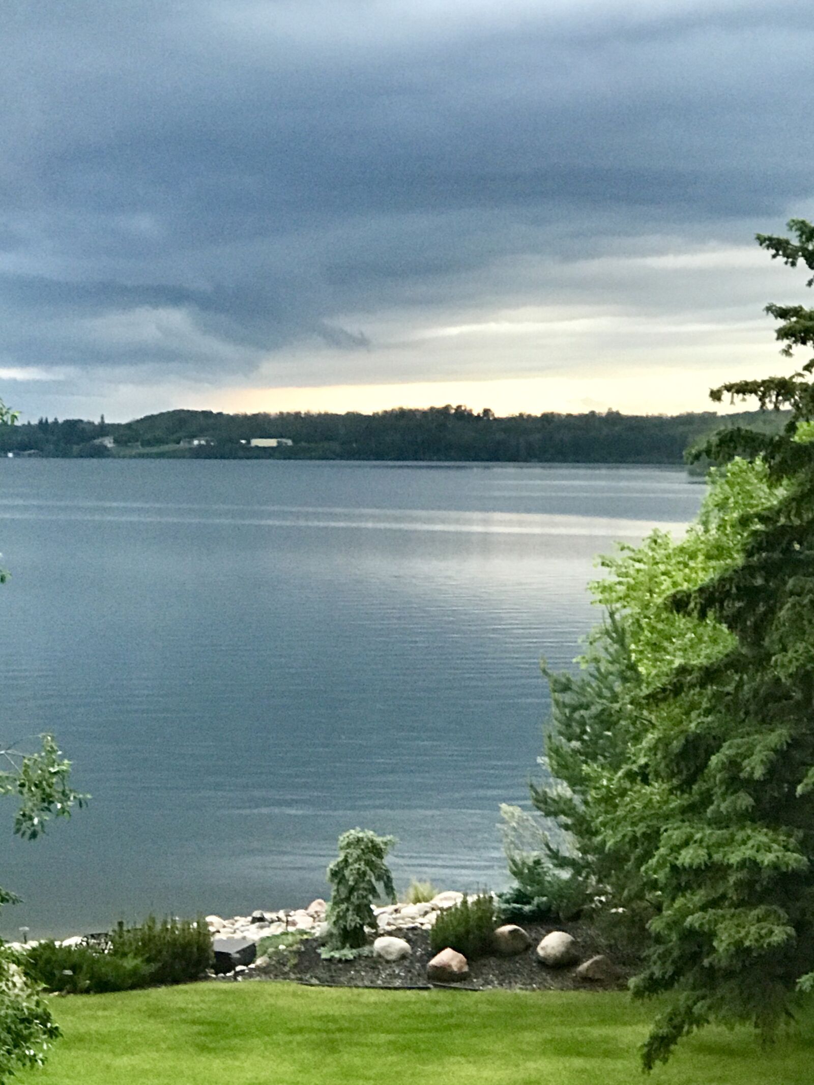 Apple iPhone 7 Plus sample photo. Storm, canada, lake photography