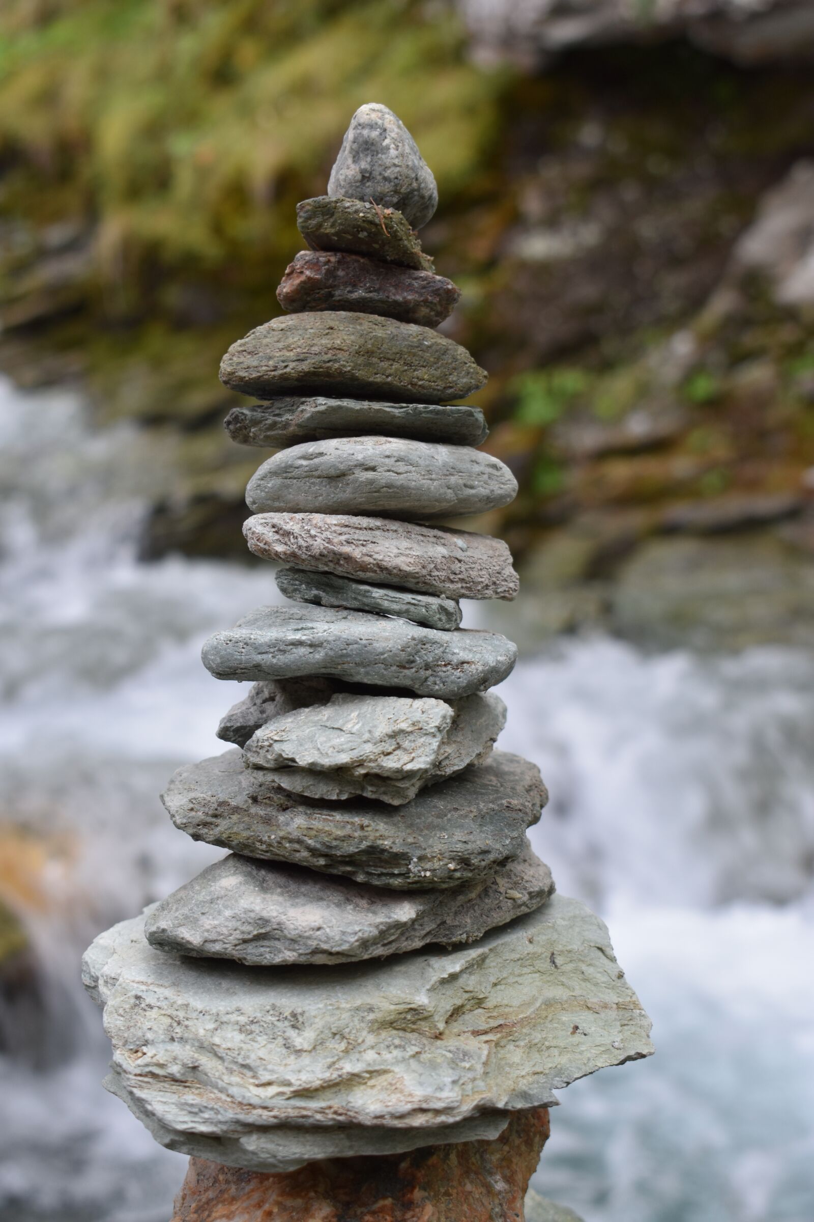 Nikon D3400 sample photo. Nature, stone tower, meditation photography