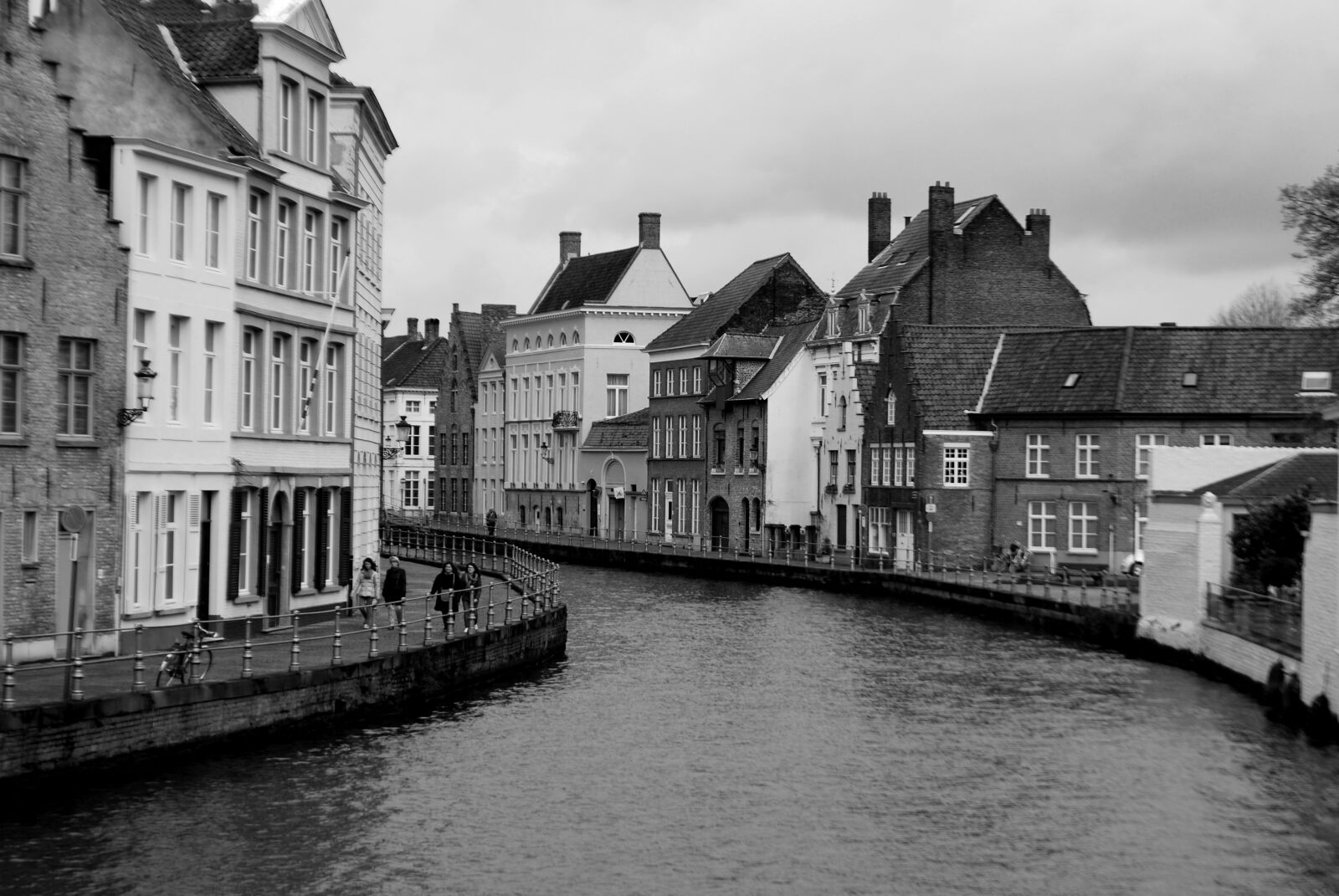 Nikon D40X sample photo. Belgium, bruges, historically photography