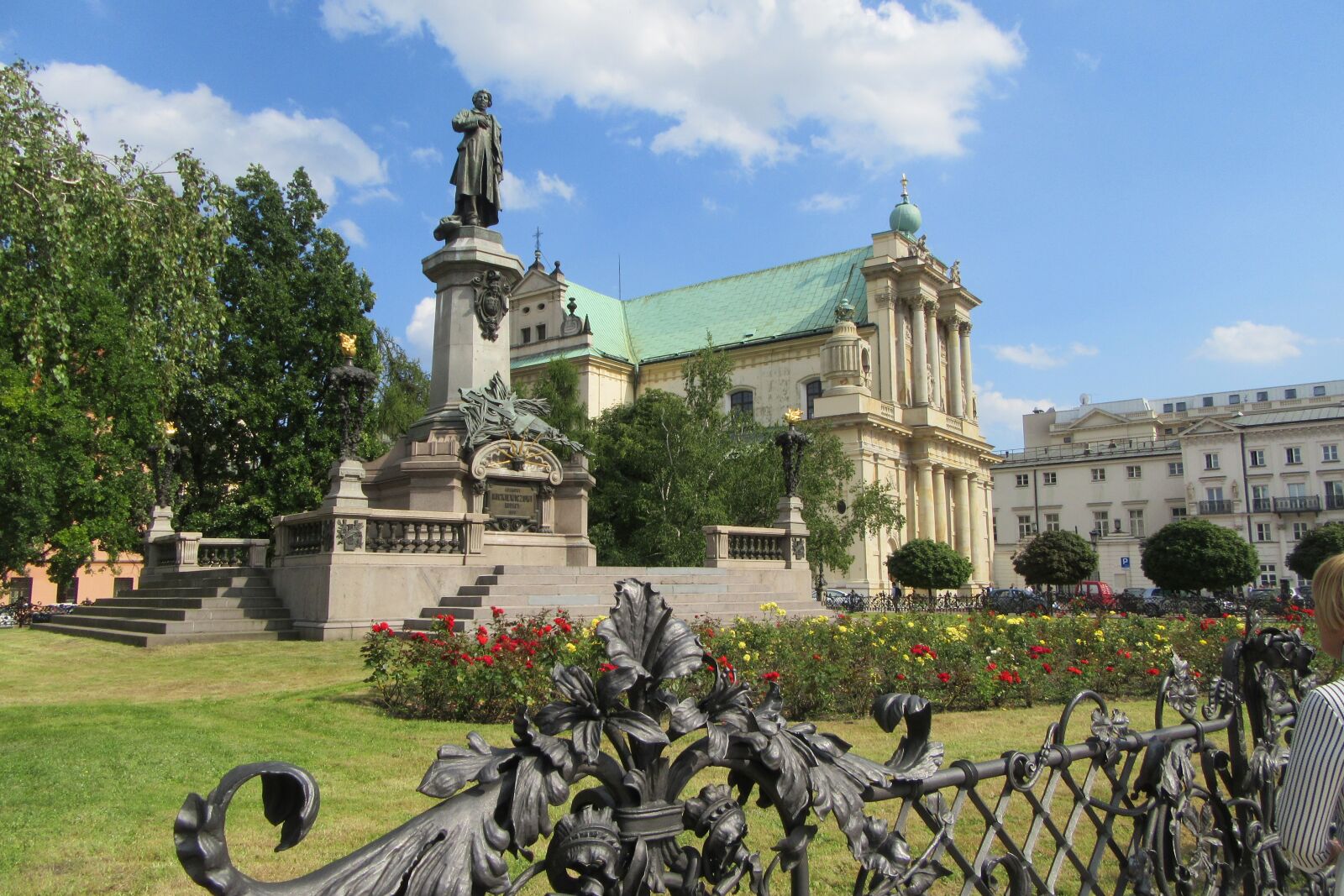 Canon PowerShot SX610 HS sample photo. Warsaw, monument, poland photography
