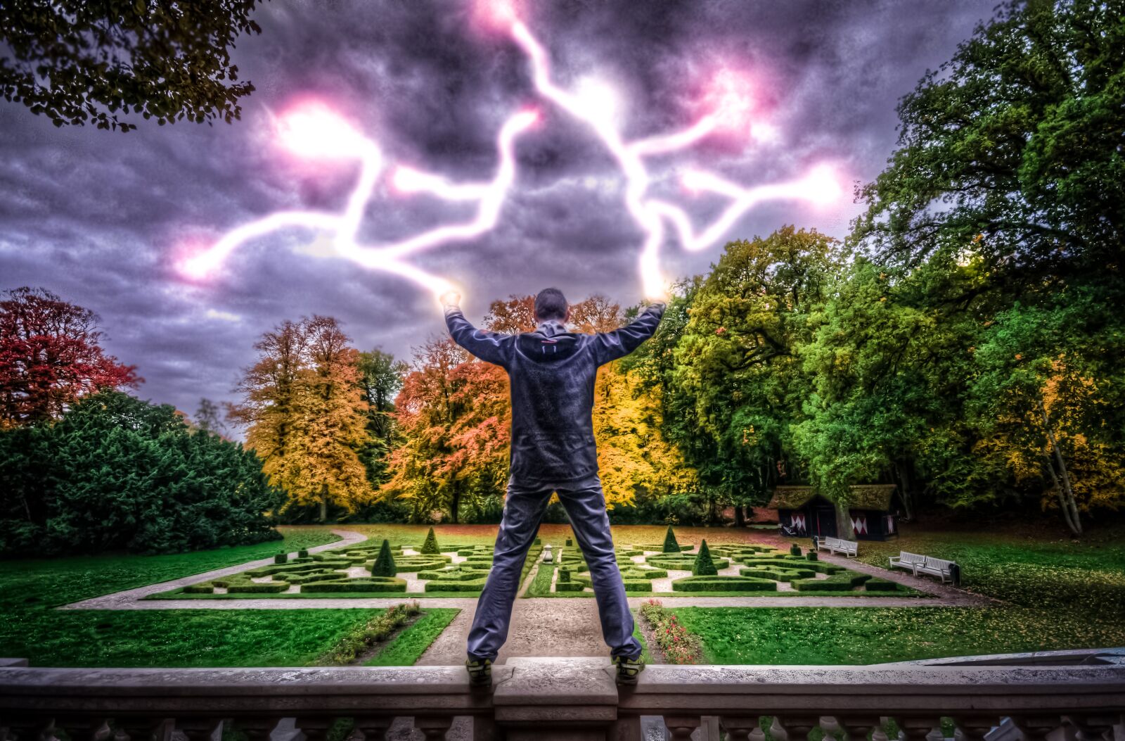 Nikon D7000 sample photo. Athlete, autumn, clouds, conquer photography