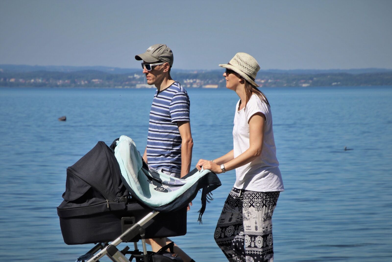 Canon EOS 80D sample photo. Darling, stroller, baby photography