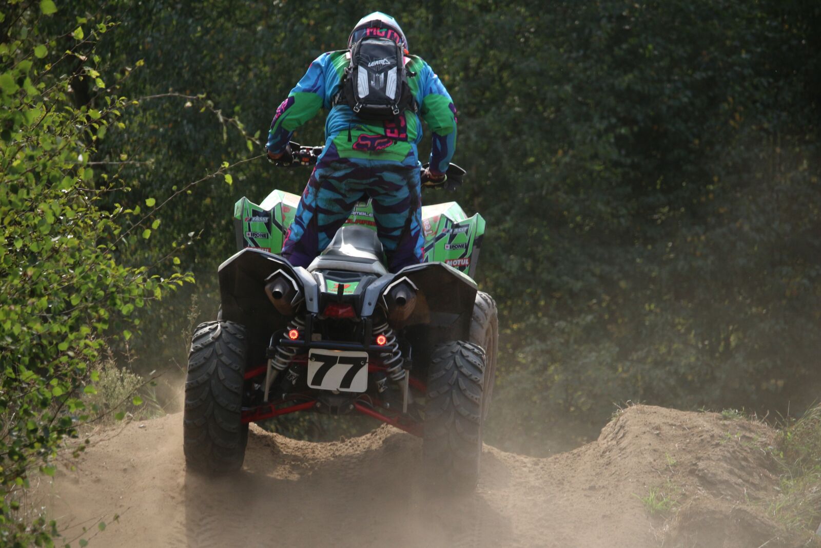Canon EOS 100D (EOS Rebel SL1 / EOS Kiss X7) sample photo. Motocross, enduro, quad photography