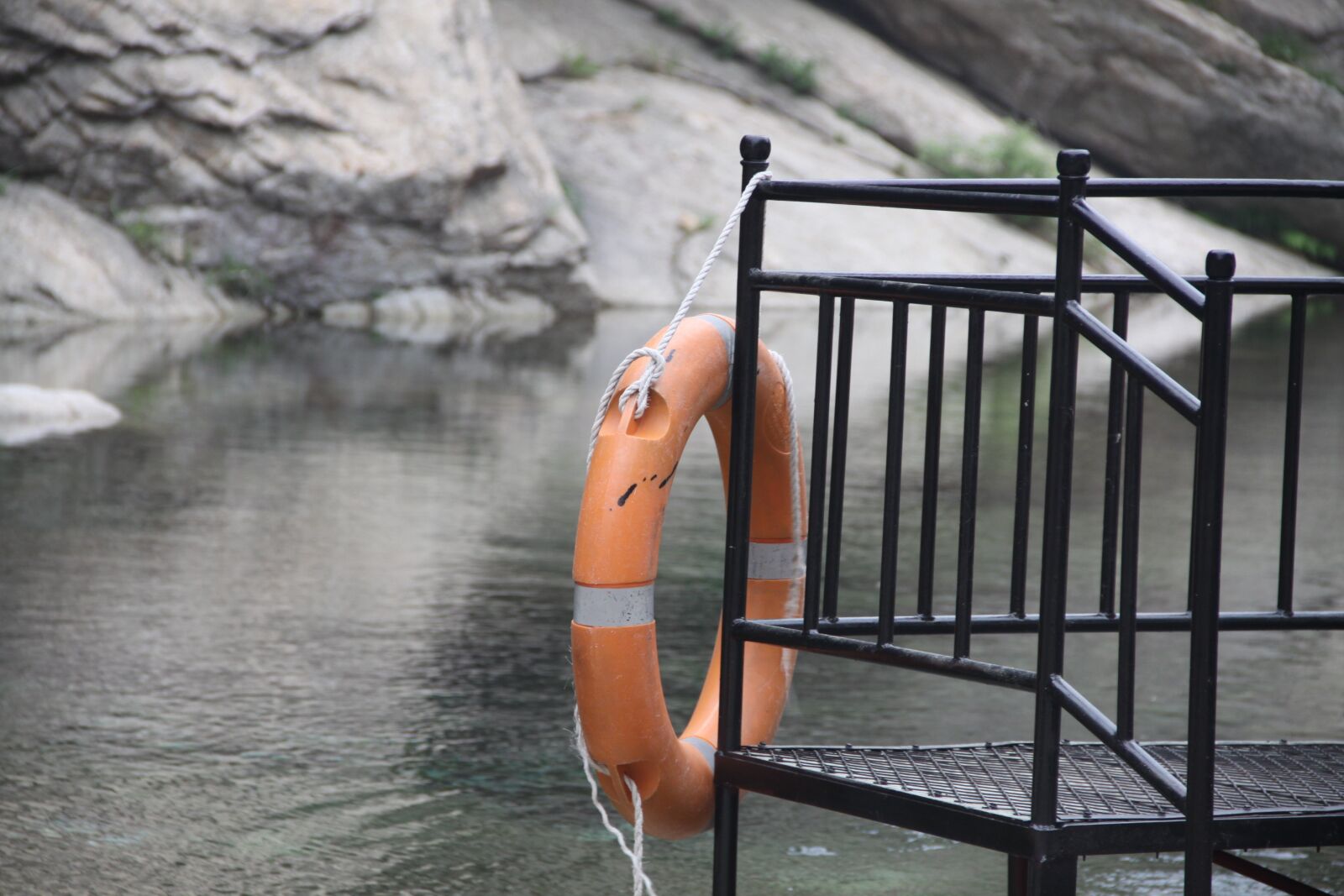 Canon EOS 50D sample photo. Safety, pool, life-saving photography