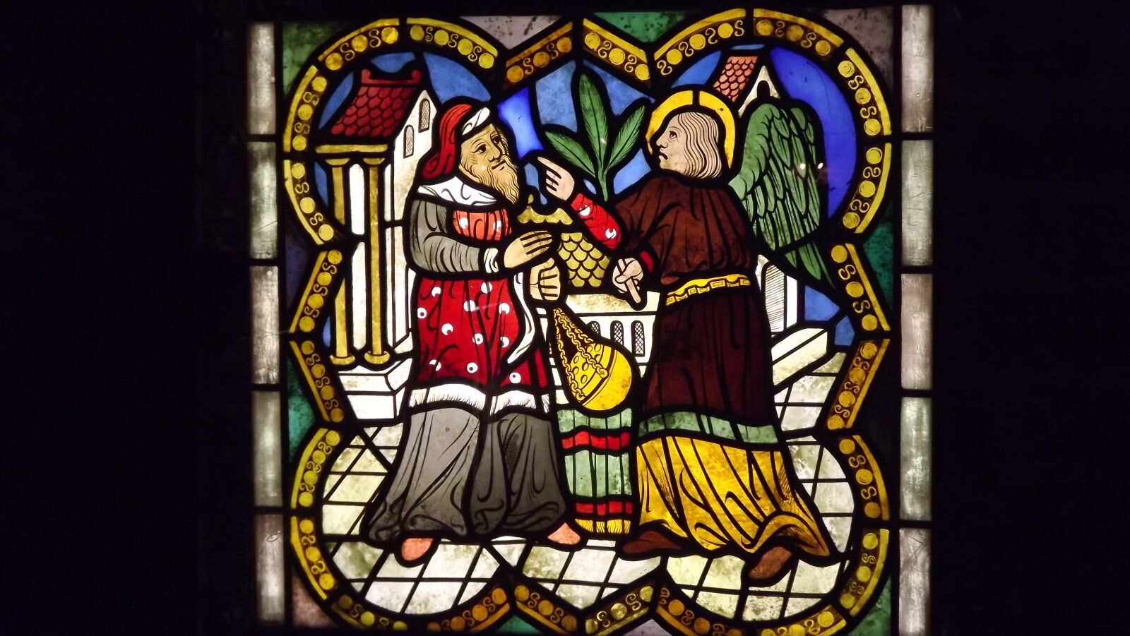 Fujifilm FinePix S3400 sample photo. Stained glass windows, religious photography