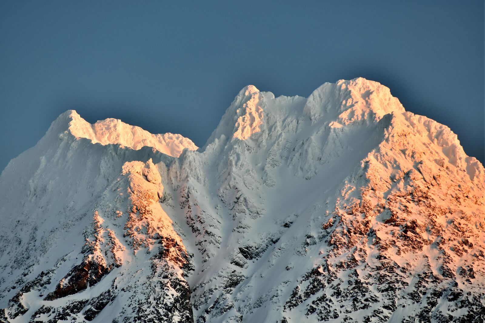 Nikon D7200 sample photo. Mountains, snow, winter photography