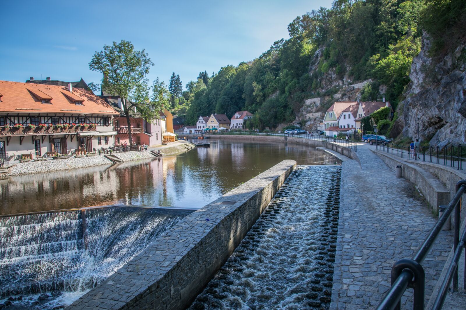 Nikon D5300 sample photo. River, vltava, architecture photography