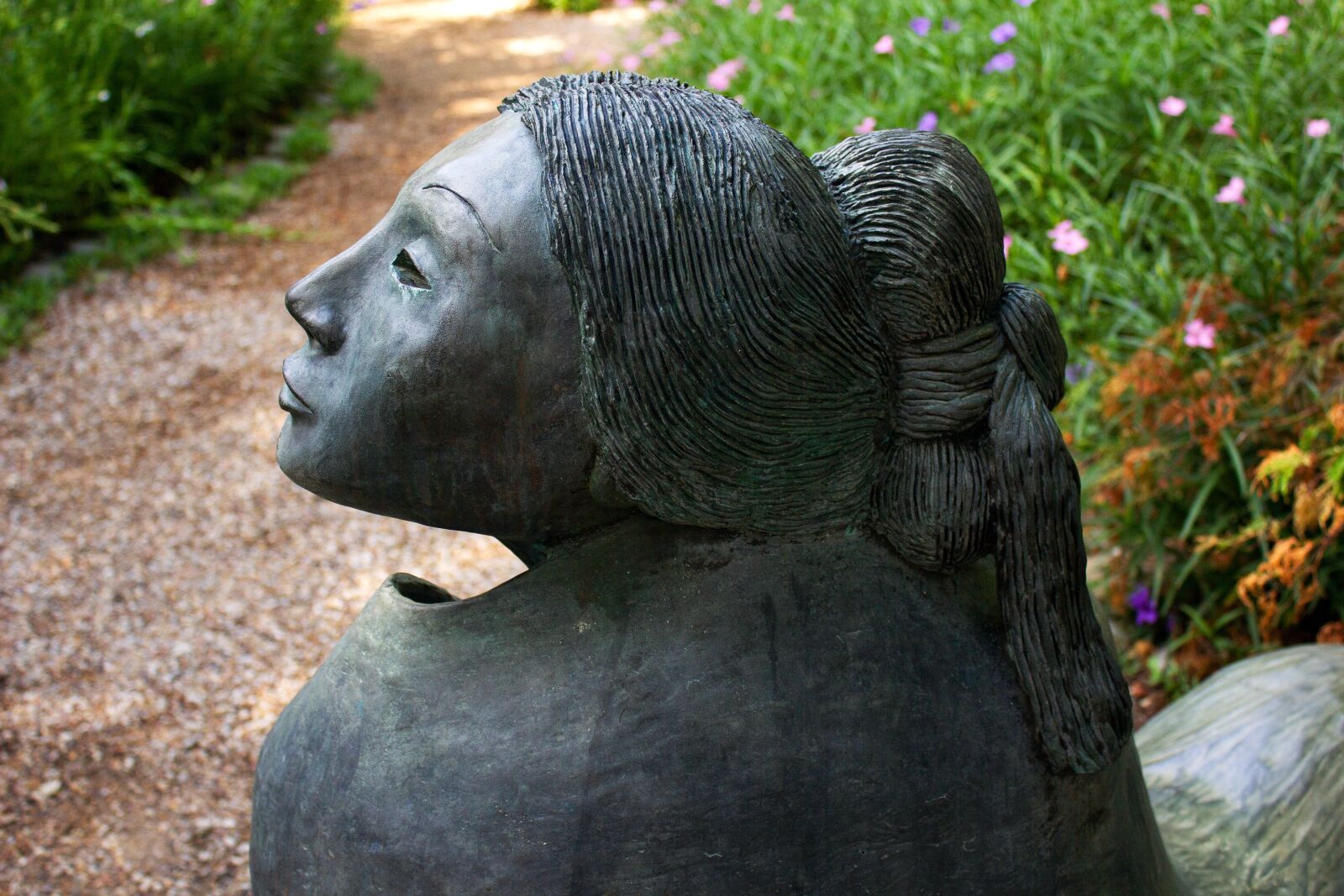 Canon EOS 550D (EOS Rebel T2i / EOS Kiss X4) sample photo. Womensday, sculpture, woman photography