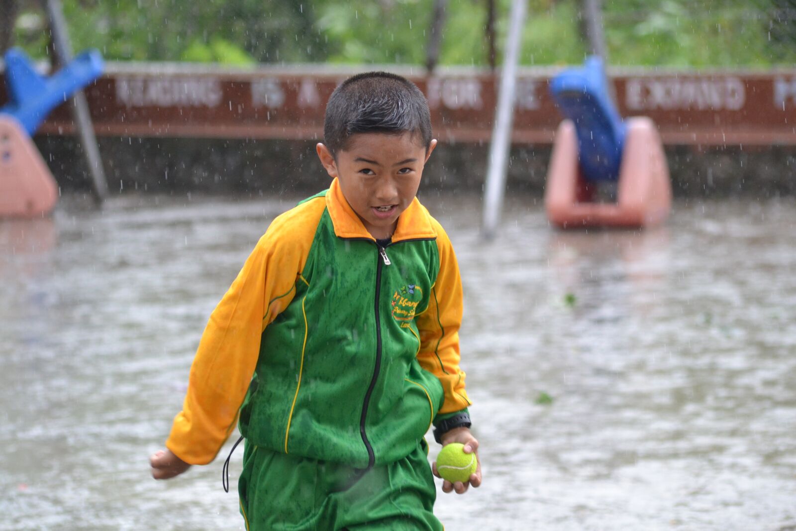 Nikon D3100 sample photo. School, boy, playing photography