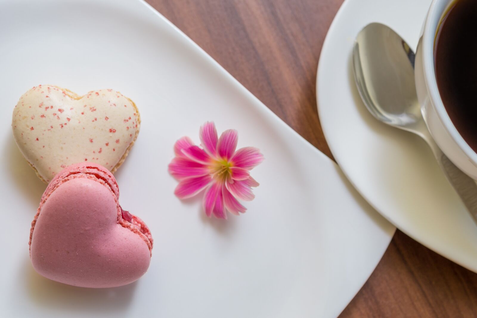 30mm F1.4 DC DN | Contemporary 016 sample photo. Macarons, heart shape, love photography