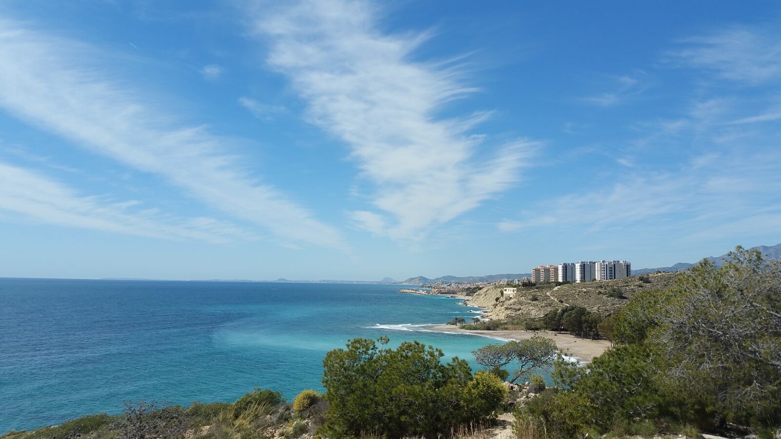 Samsung Galaxy Note4 sample photo. Mediterranean, sea, beach photography