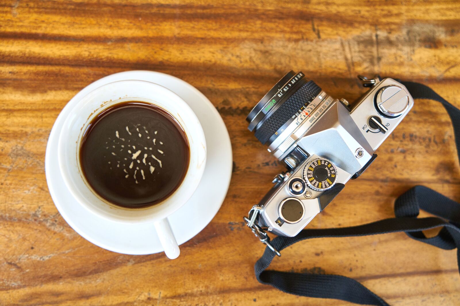 Sony a7R II sample photo. Coffee cup, photo camera photography