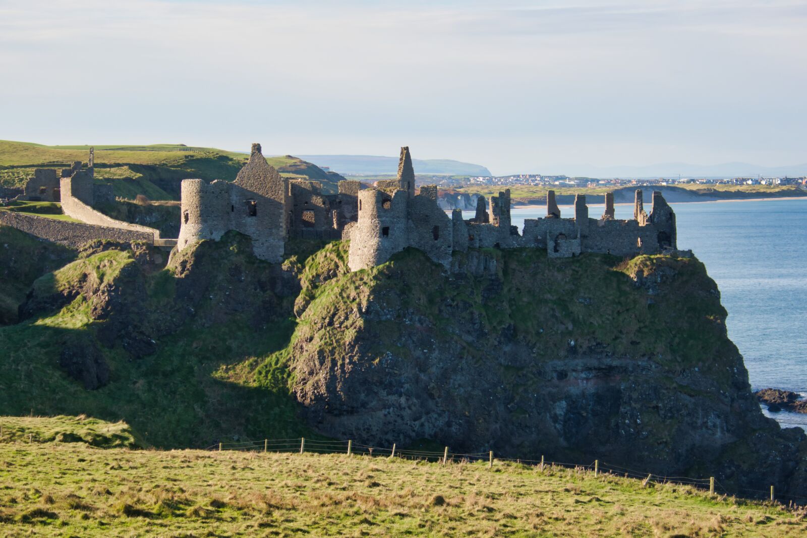 Canon PowerShot G3 X sample photo. Dunluce, castle, northern ireland photography