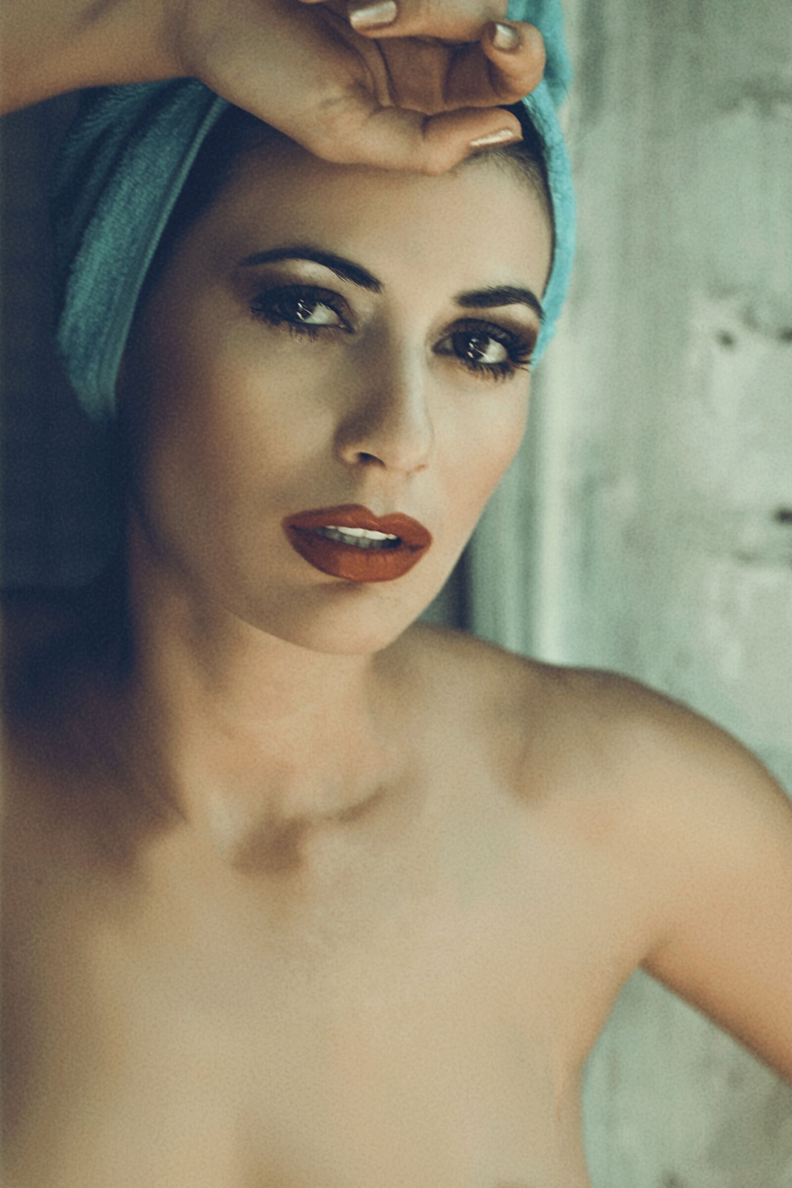 Canon EOS 5D Mark II sample photo. Face, model, portrait photography