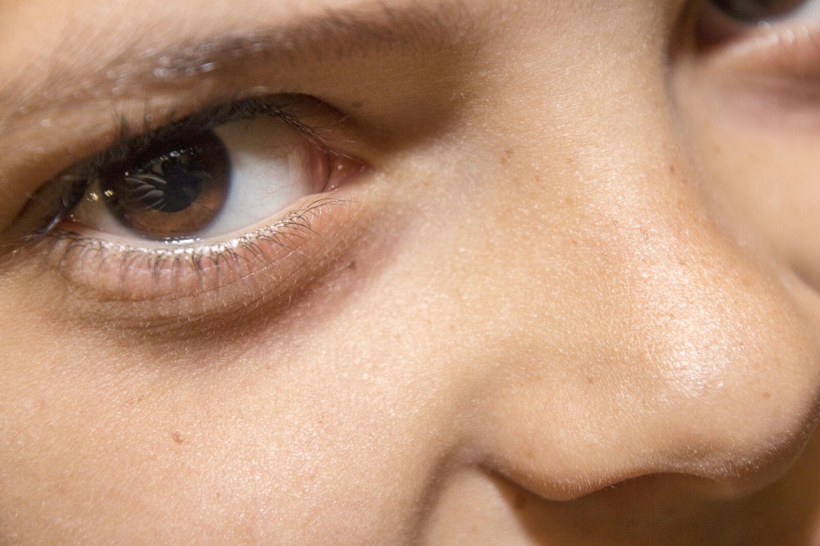 Canon EOS 700D (EOS Rebel T5i / EOS Kiss X7i) sample photo. Skin, the human eye photography