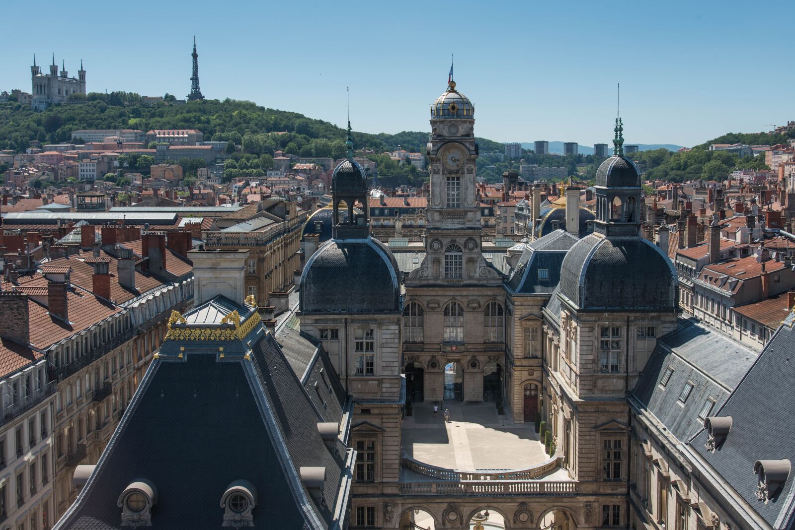 Nikon D750 sample photo. Lyon, fourvi re, mairie photography