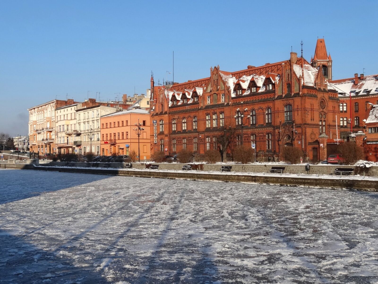 Sony Cyber-shot DSC-HX20V sample photo. Bydgoszcz, waterfront, brda photography