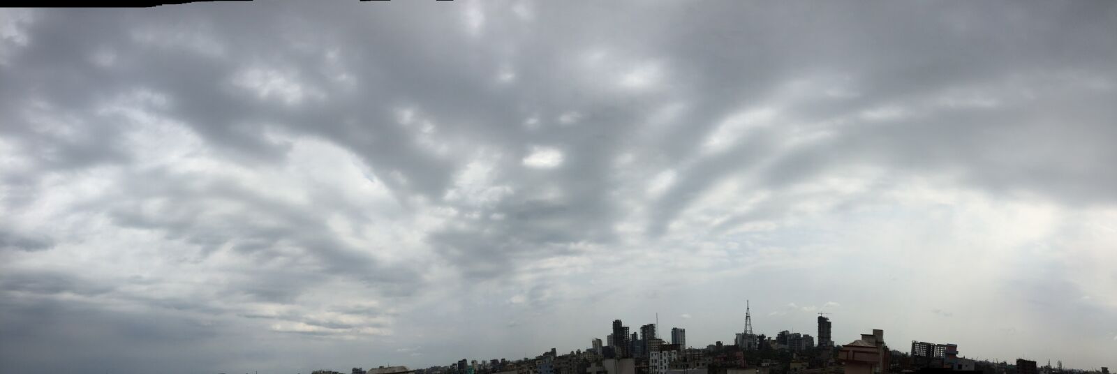 iPhone 6 back camera 4.15mm f/2.2 sample photo. Cloud, rain, weather photography