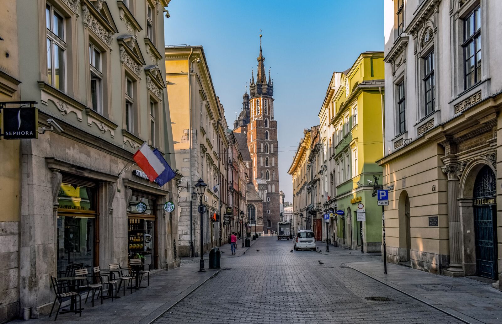 Nikon D3300 sample photo. Ulica florianska, street, empty photography