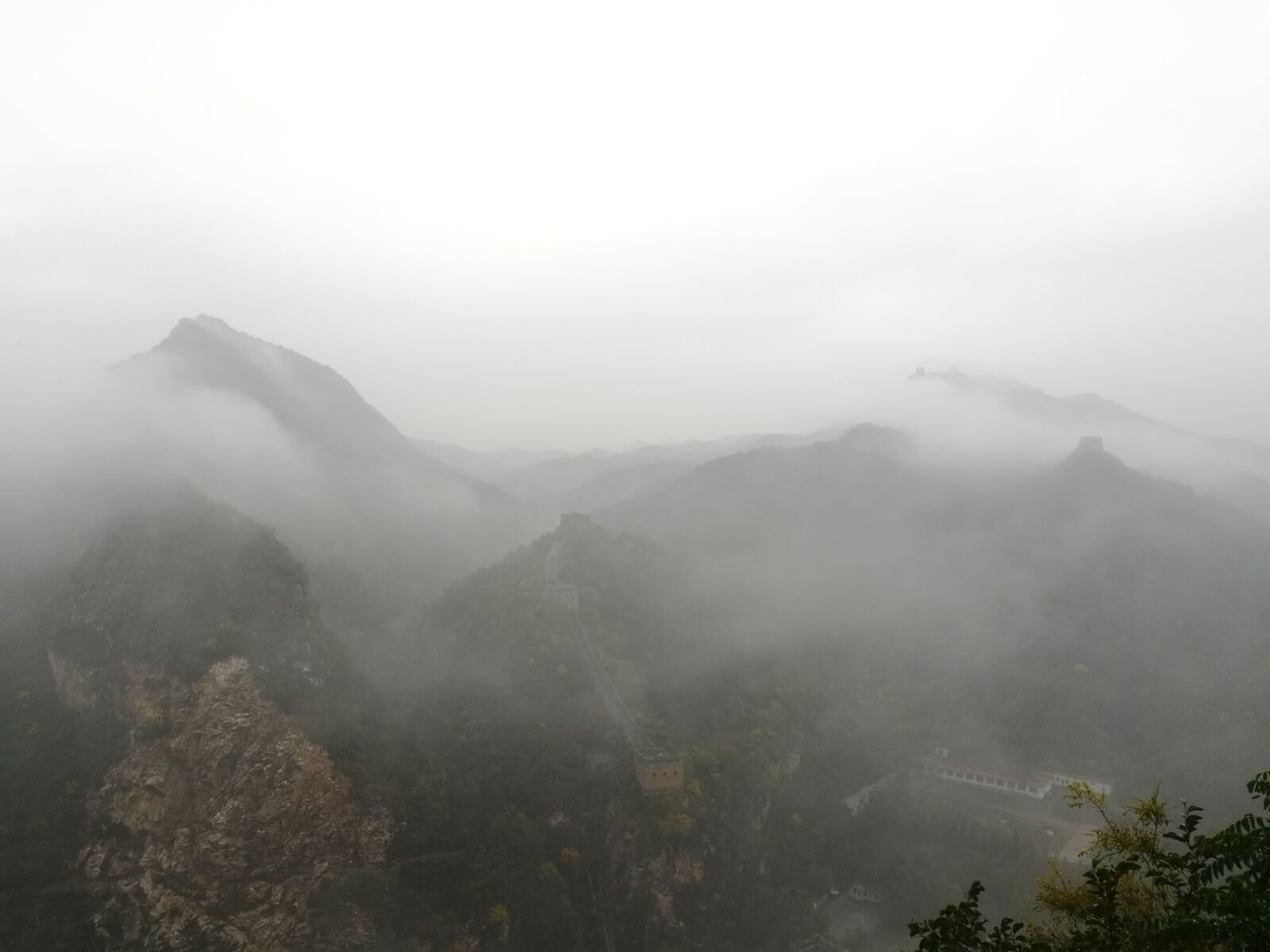 HUAWEI P9 sample photo. Simatai, landscape painting, china photography