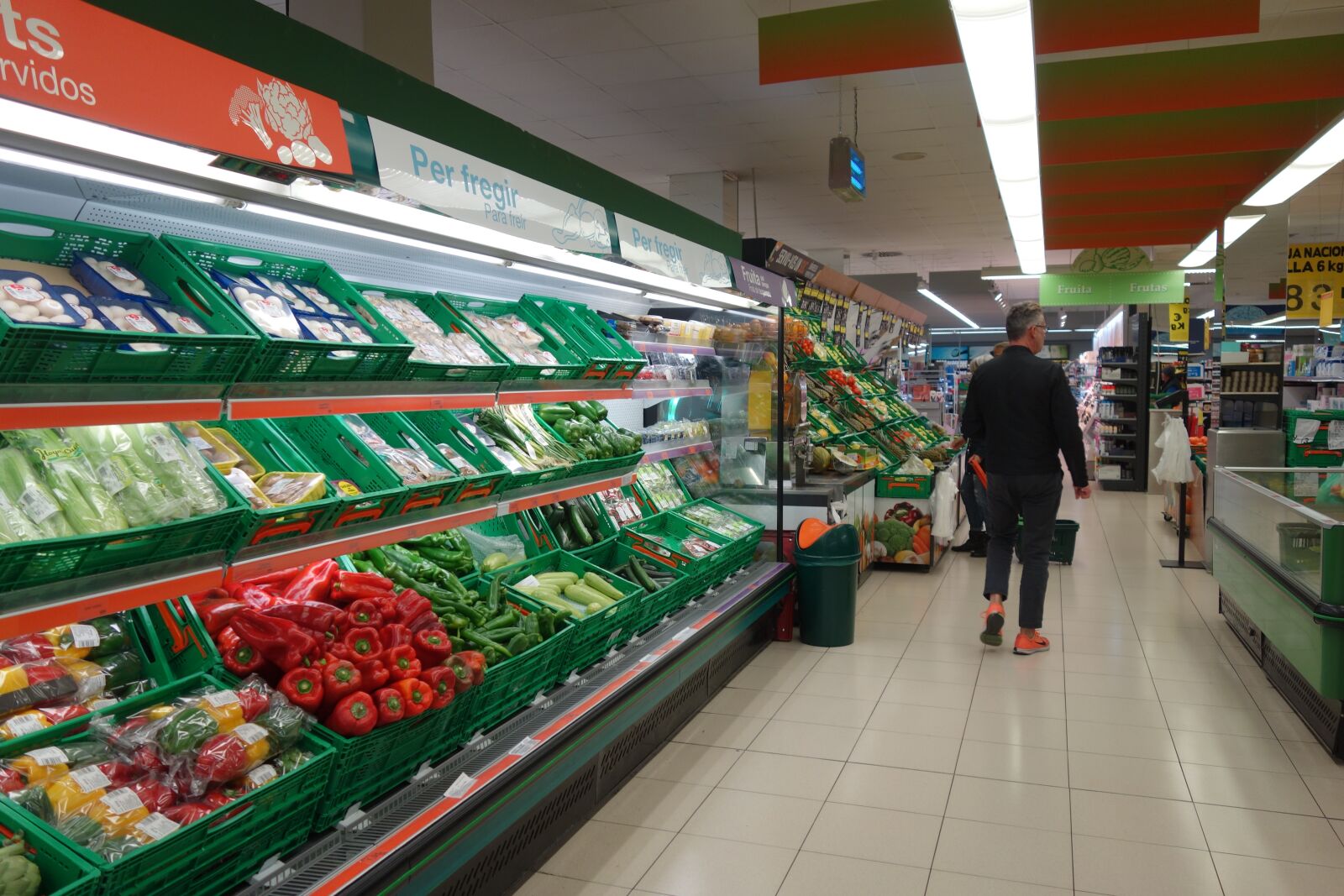 Sony Cyber-shot DSC-RX100 sample photo. Super market, mallorca, vegetables photography
