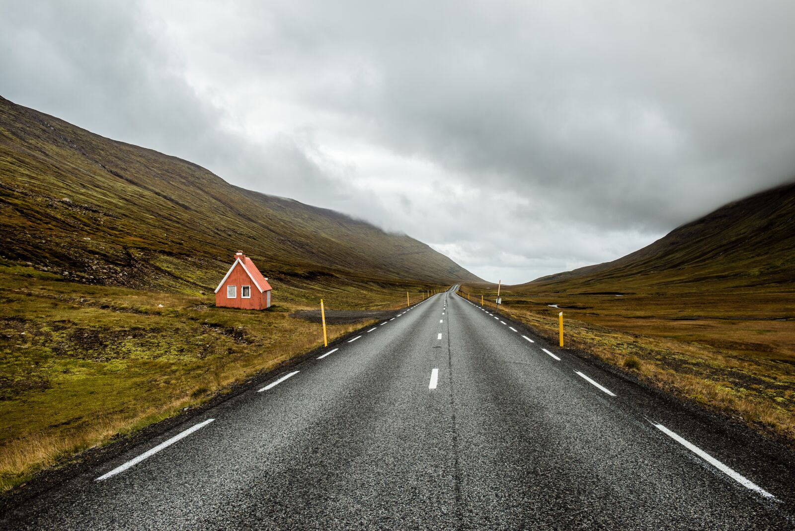Nikon D800 sample photo. Asphalt, countryside, grass photography