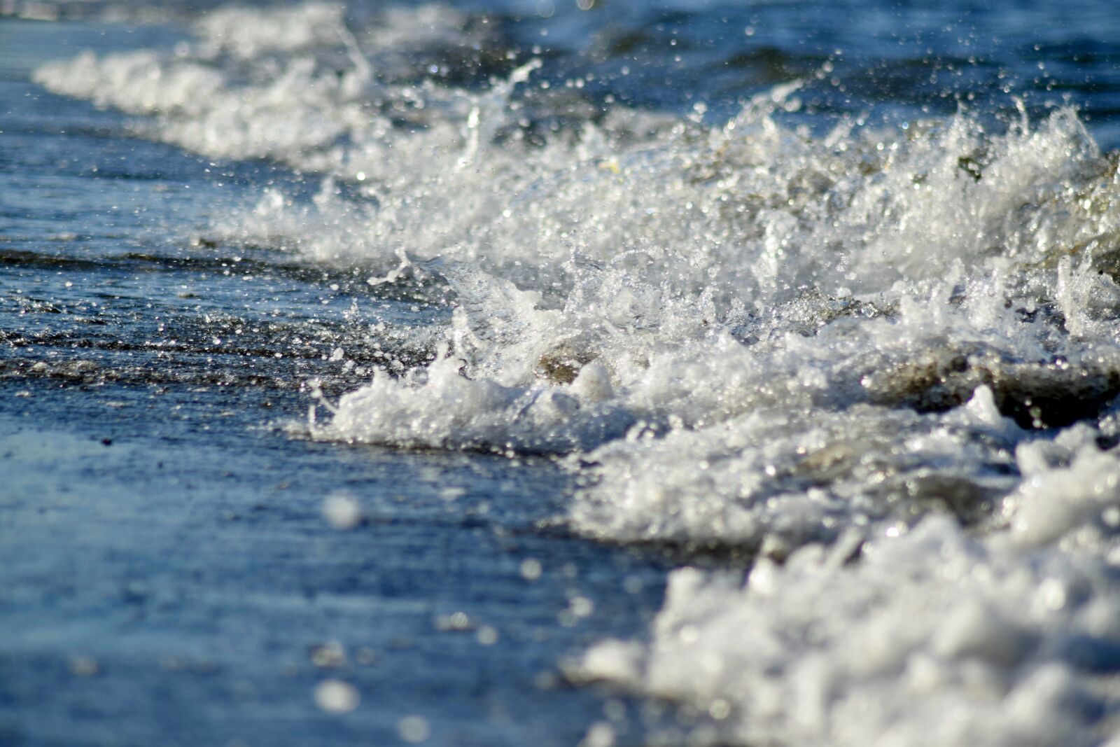 Nikon D3300 sample photo. Sea, wave, close up photography