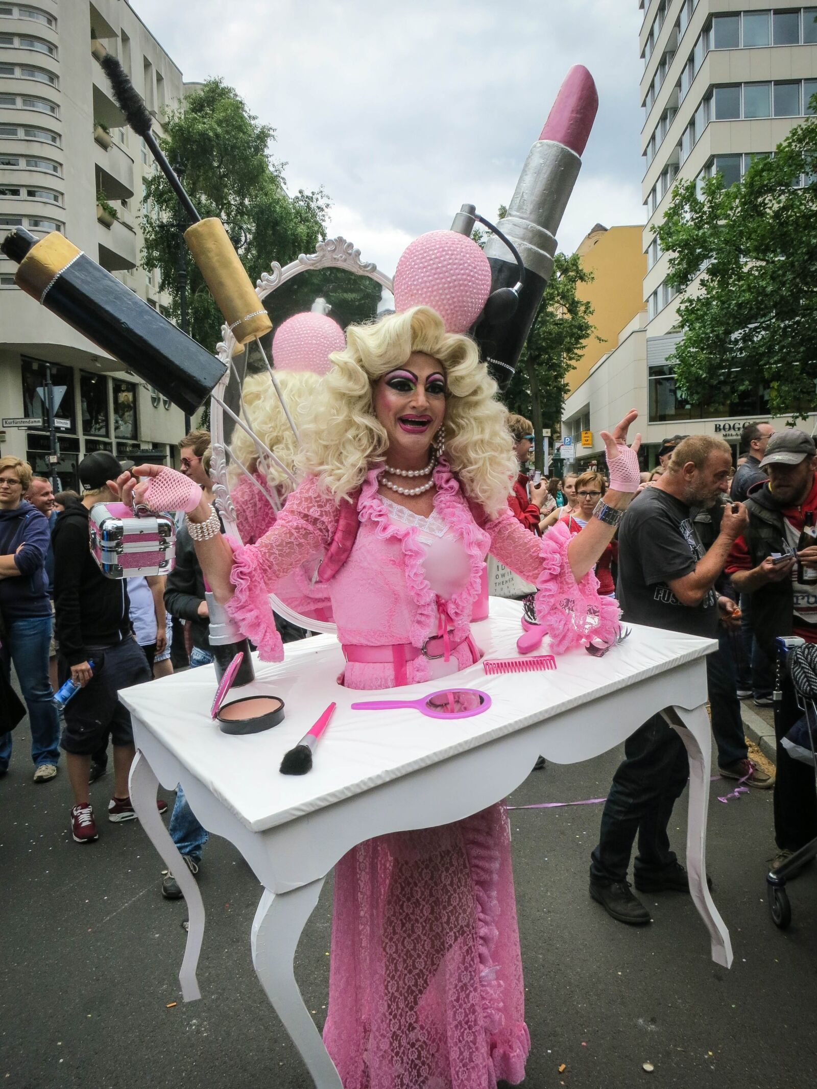Canon PowerShot S100 sample photo. Drag queen, makeup, vanity photography