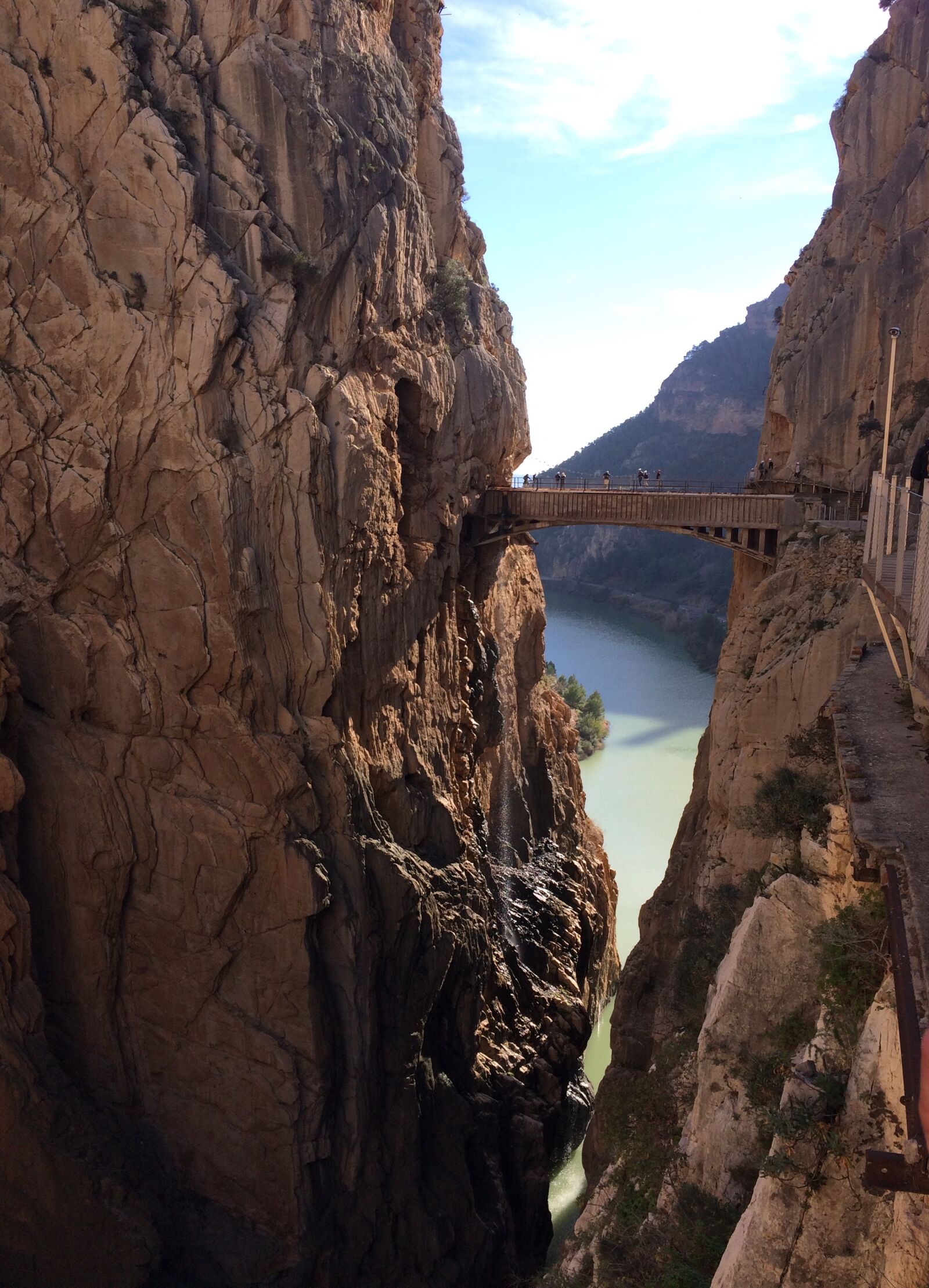 iPhone 5s back camera 4.15mm f/2.2 sample photo. Caminito del rey, spain photography