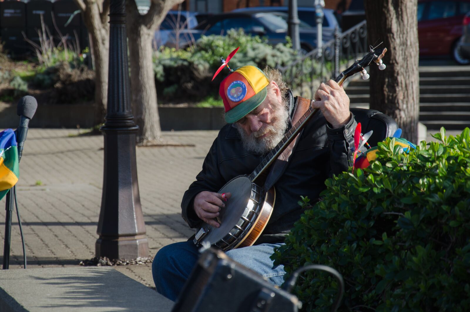 Nikon D5100 sample photo. Old, banjo, color photography