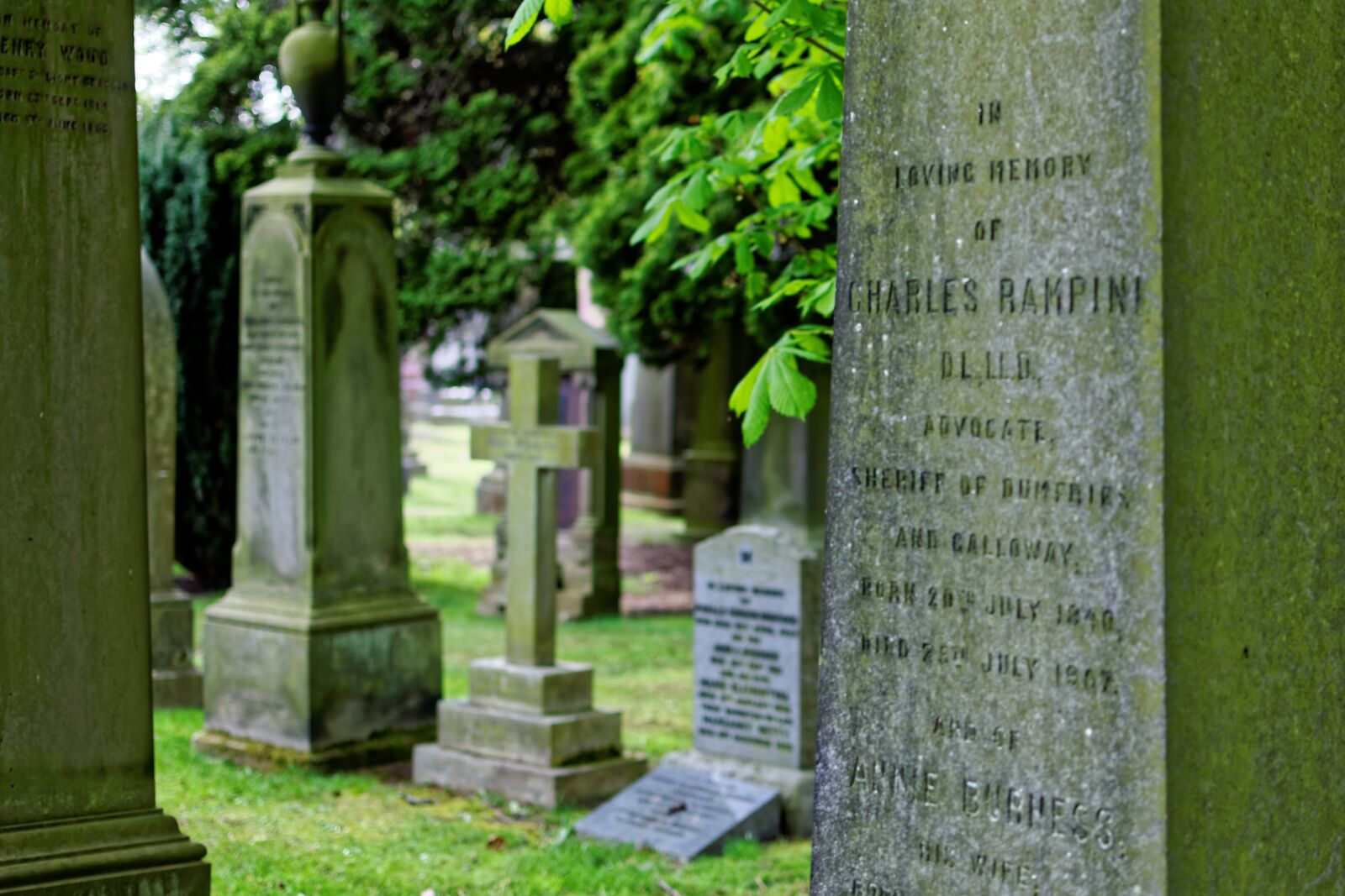 Nikon D90 sample photo. Dean's, garden, cemetery photography