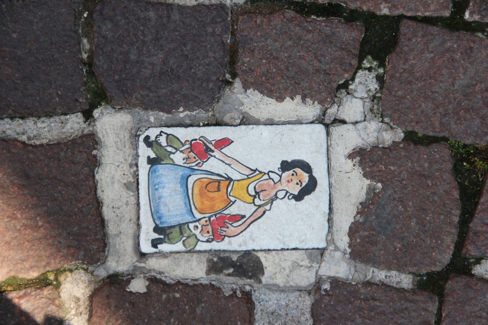 Canon EOS 600D (Rebel EOS T3i / EOS Kiss X5) sample photo. Paving stone, cobblestone painting photography