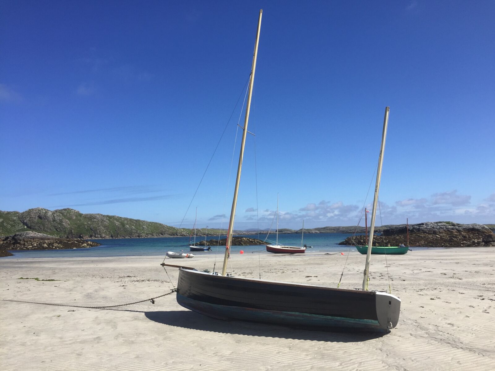 Apple iPhone 6 sample photo. Pier, lewis, uig photography