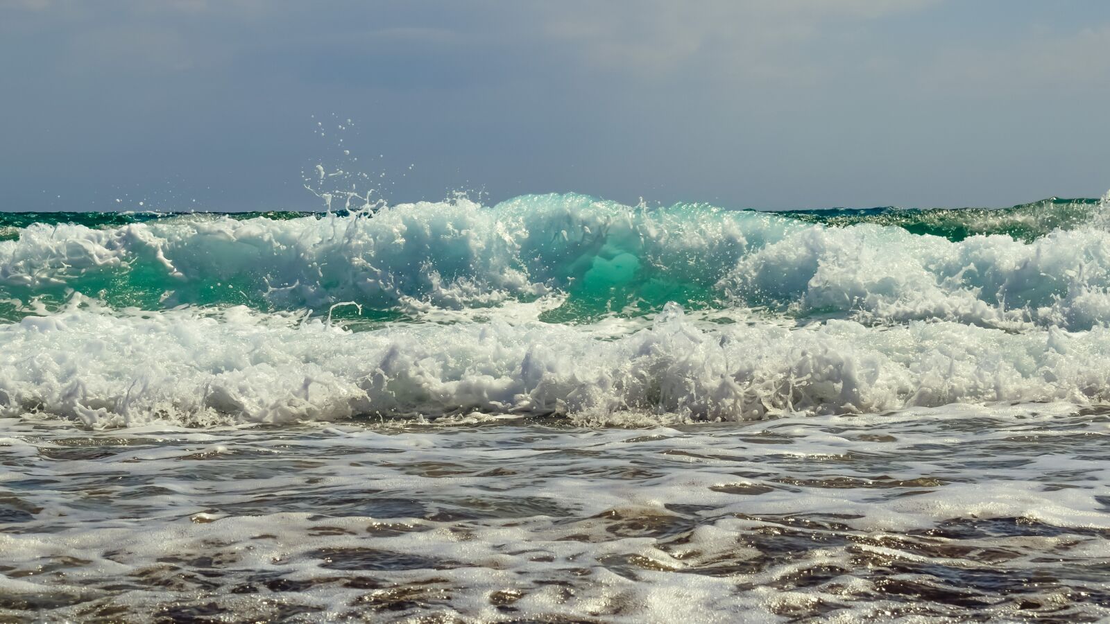 Nikon D3300 sample photo. Wave, smashing, beach photography